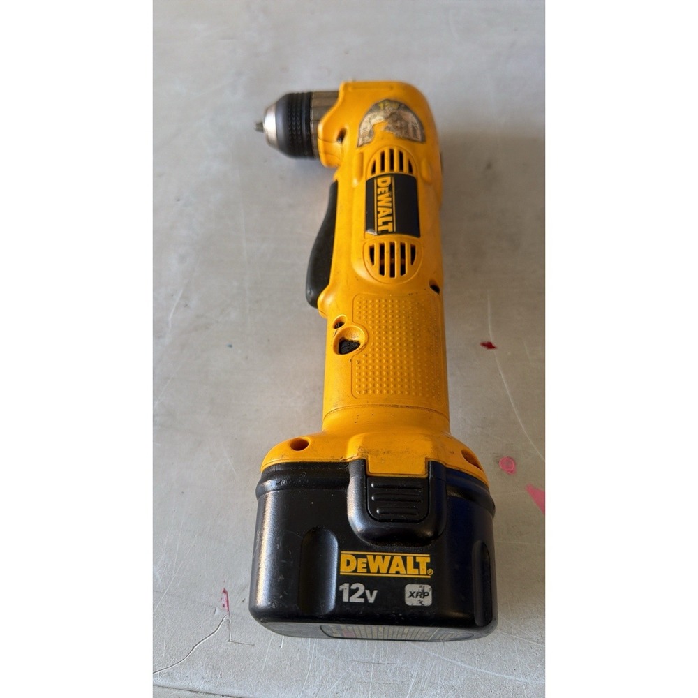 DeWalt 965 3/8" (10mm) VSR Cordless‎ Right Angle Drill/Driver With Battery